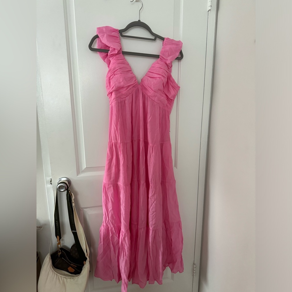 Grey Bandit Getaway Dress in Pink